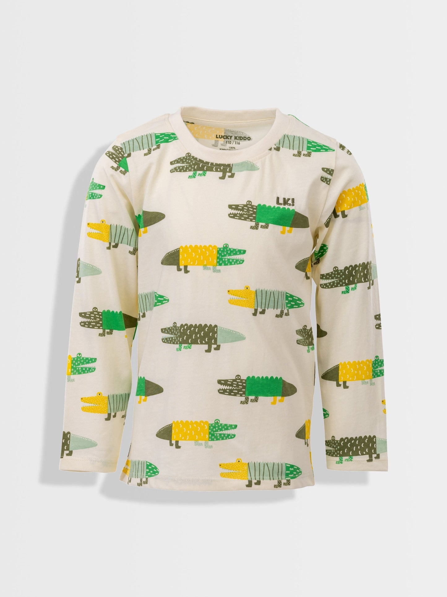 Fiú hosszú ujjú póló Crocodile