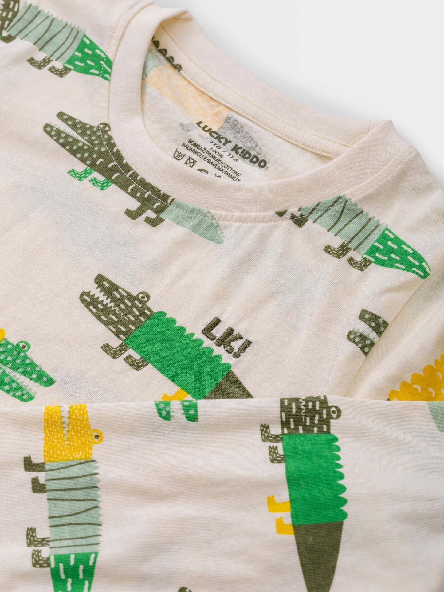 Fiú hosszú ujjú póló Crocodile