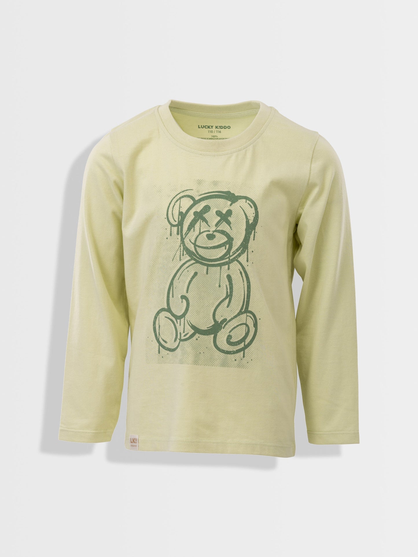 Fiú hosszú ujjú Teddy bear