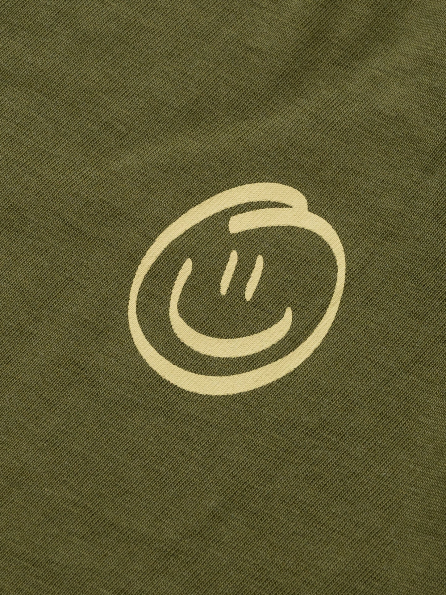 Fiú hosszú ujjú Dark Green Smiley