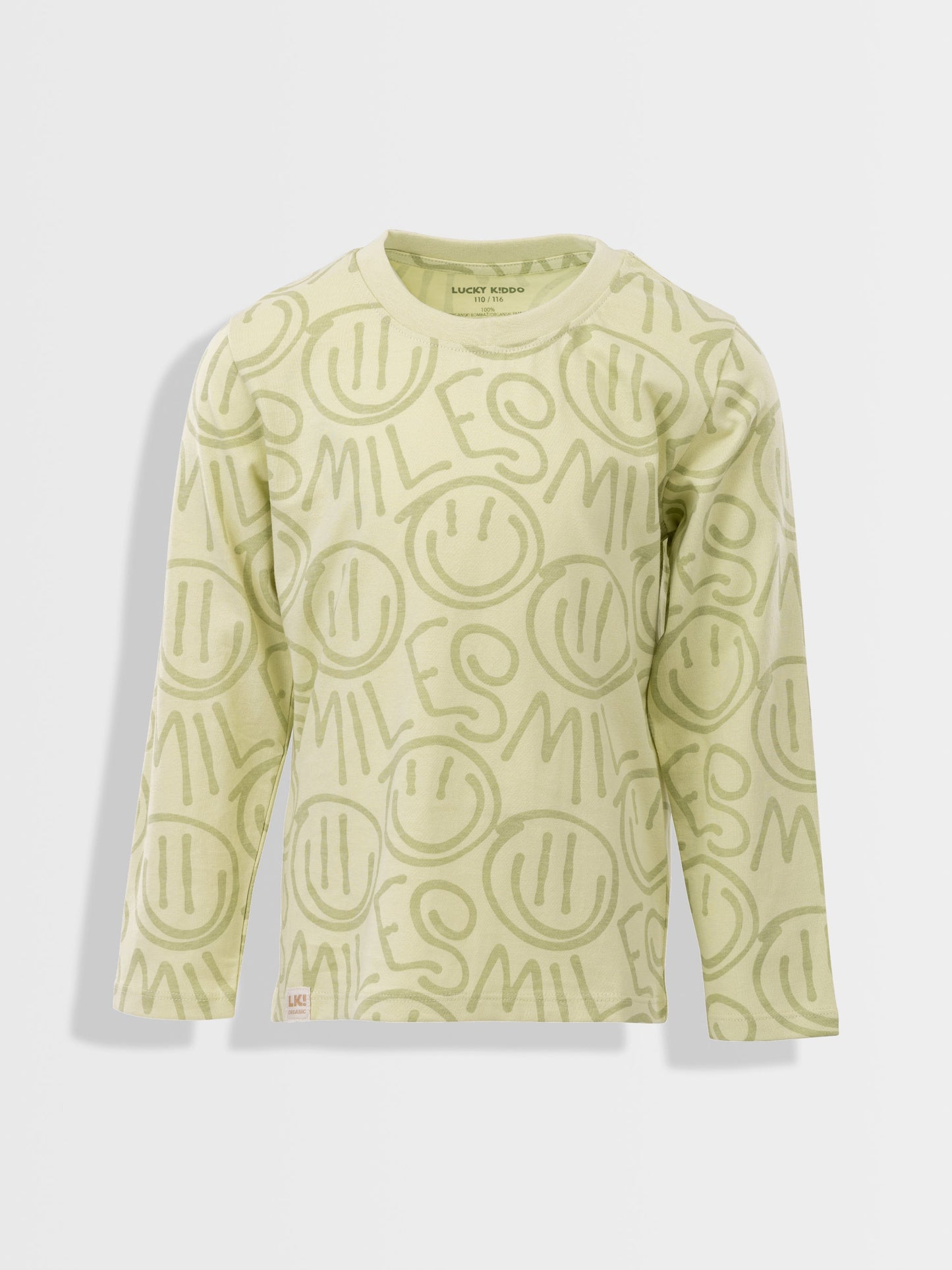 Fiú hosszú ujjú póló Aloe Wash Smileys