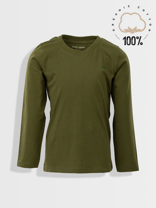 Fiú hosszú ujjú Dark Green LK