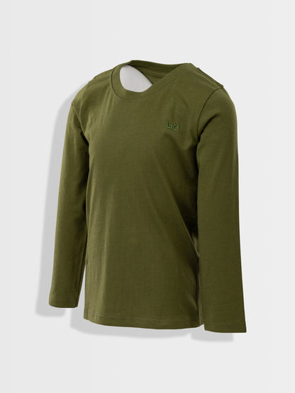 Fiú hosszú ujjú Dark Green LK