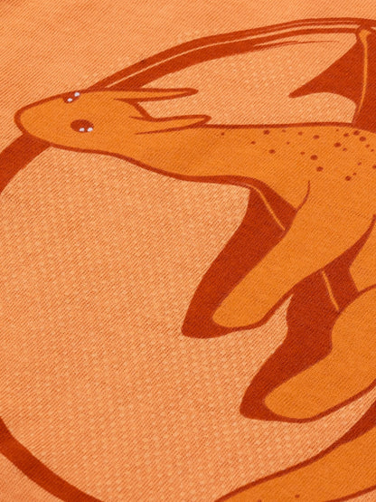 Fiú hosszú ujjú póló Tan Flying Dino