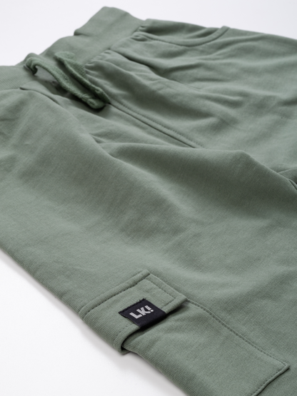 Dusty Green | Fiú cargo melegítőnadrág