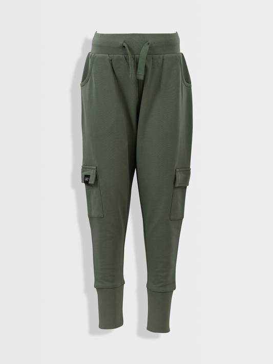 Dusty Green | Fiú cargo melegítőnadrág