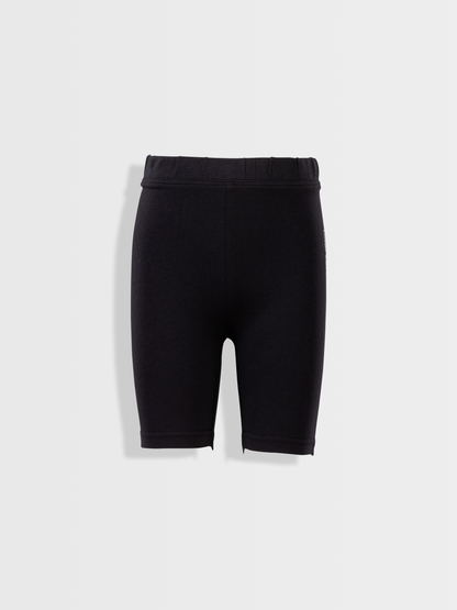 Solid Black | Rövid leggings lányoknak