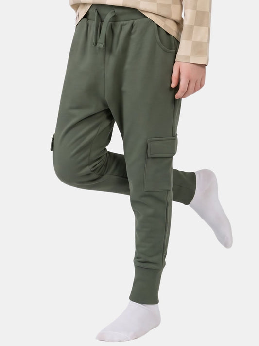 Dusty Green | Cargo melegítőnadrág fiúknak