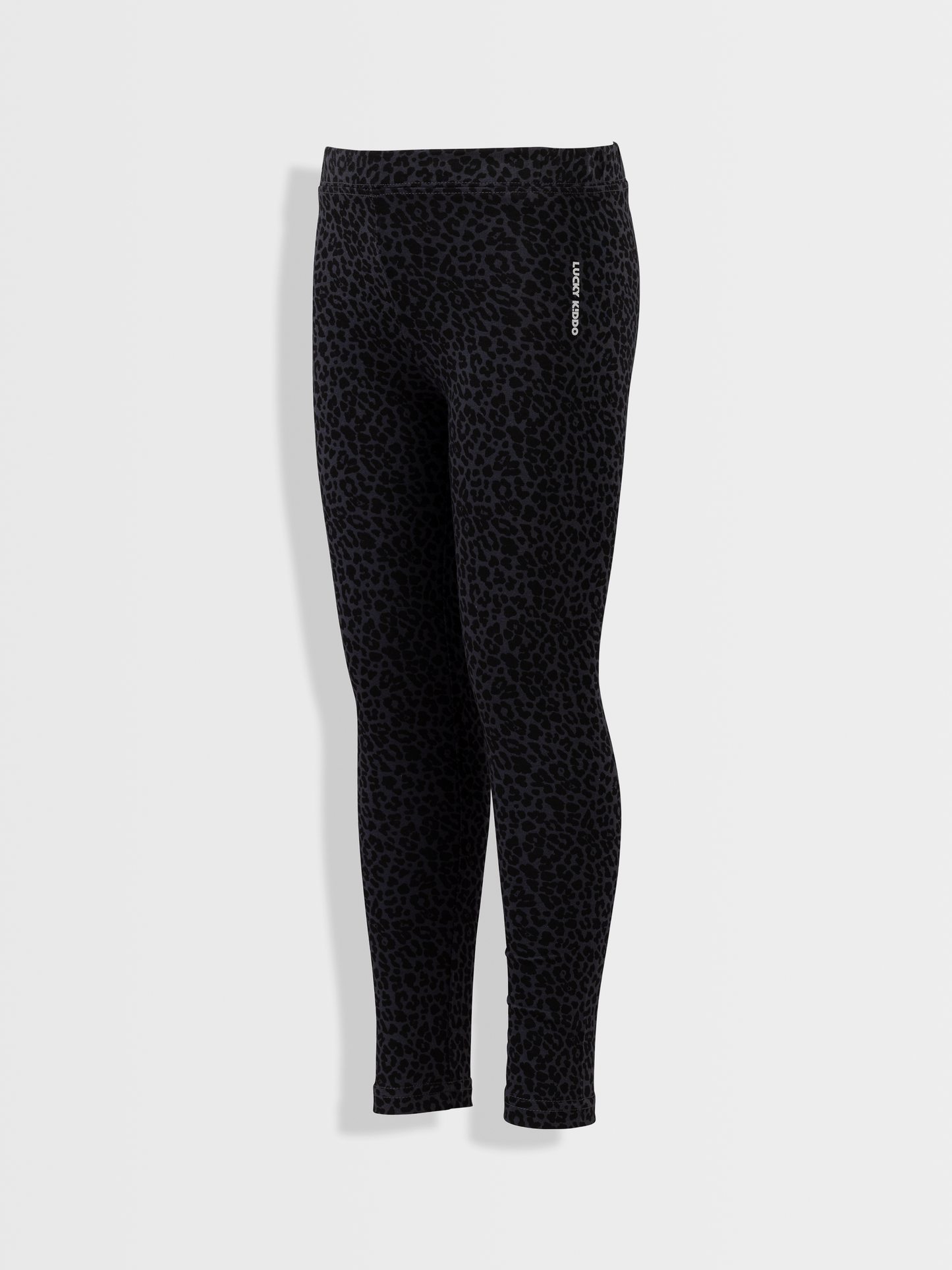 Antracit Leo | Lányka leggings