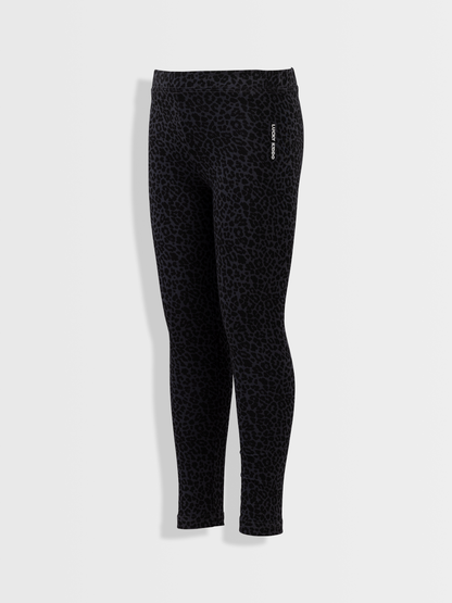 Antracit Leo | Lányka leggings