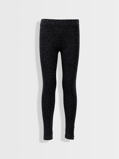 Antracit Leo | Lányka leggings