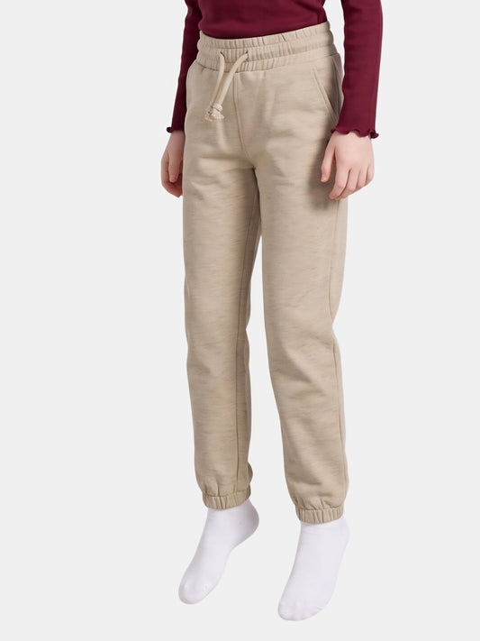 Beige Melange | Cargo melegítőnadrág lányoknak