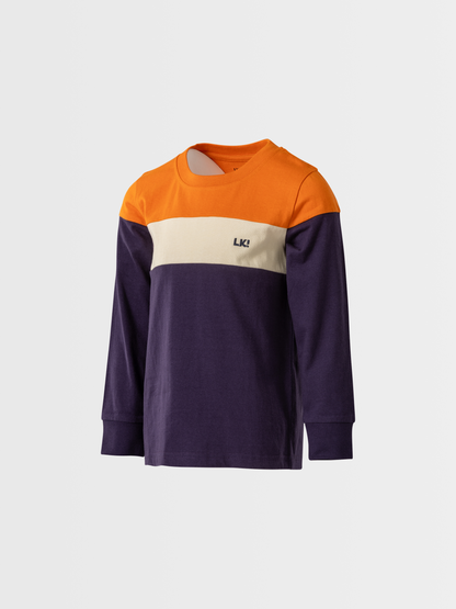 Color Block | Hosszú ujjú póló fiúknak