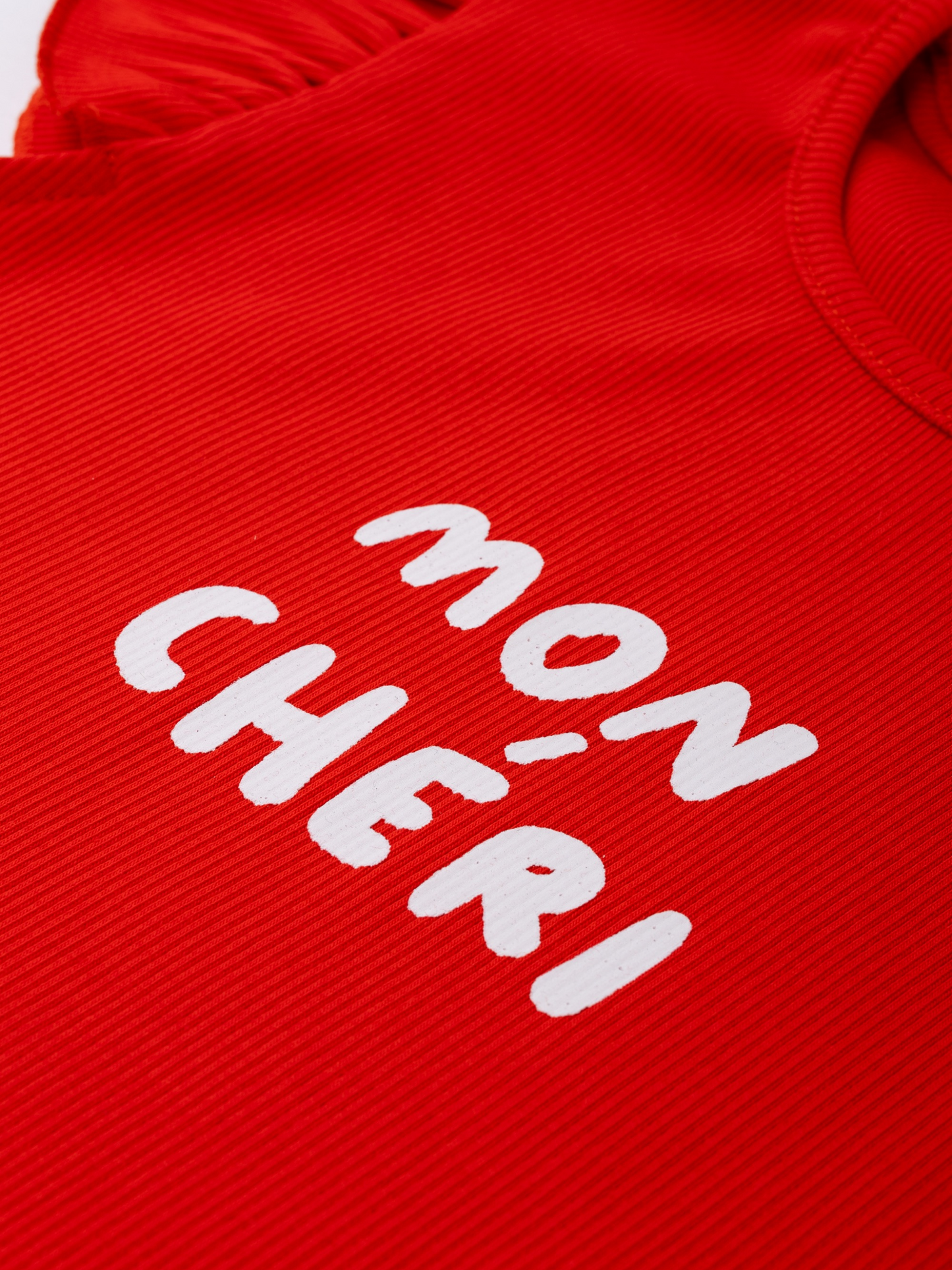 Mon cheri Red Chilli | Ujjatlan póló lányoknak