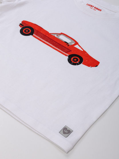 Red Car | Rövid ujjú póló lányoknak