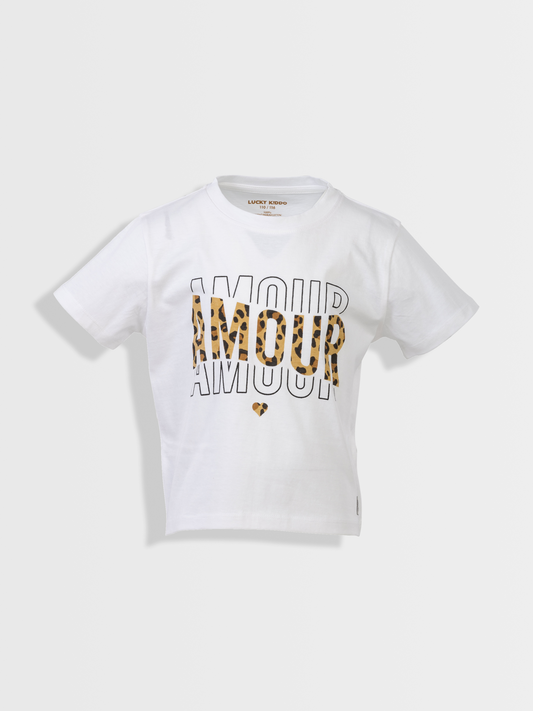 Amour, Amour, Amour | Rövid ujjú póló lányoknak