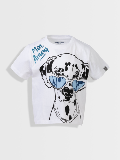 Whimsy Dog | Rövid ujjú póló lányoknak