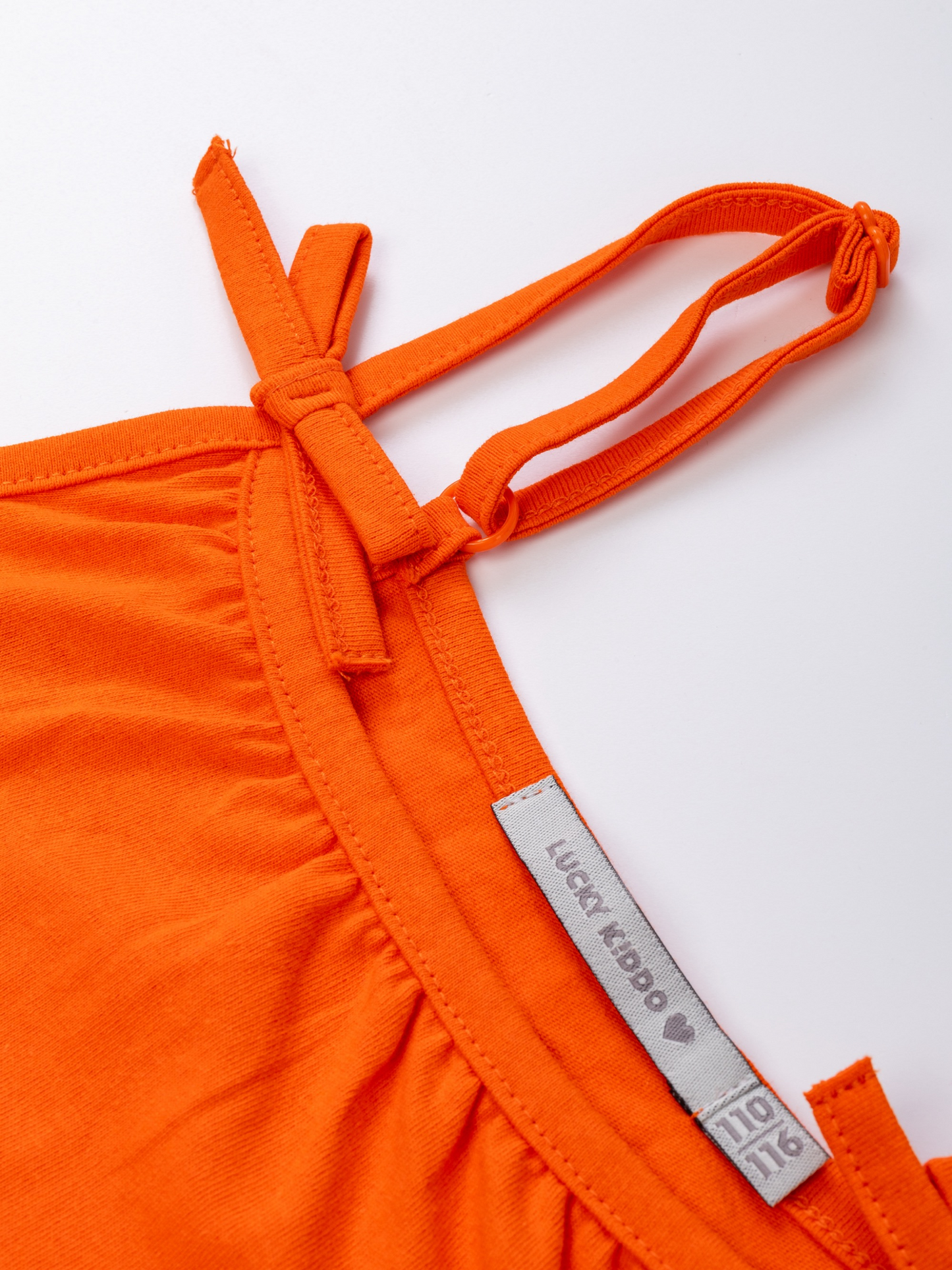 Tangerine Twist | Ujjatlan lányka ruha