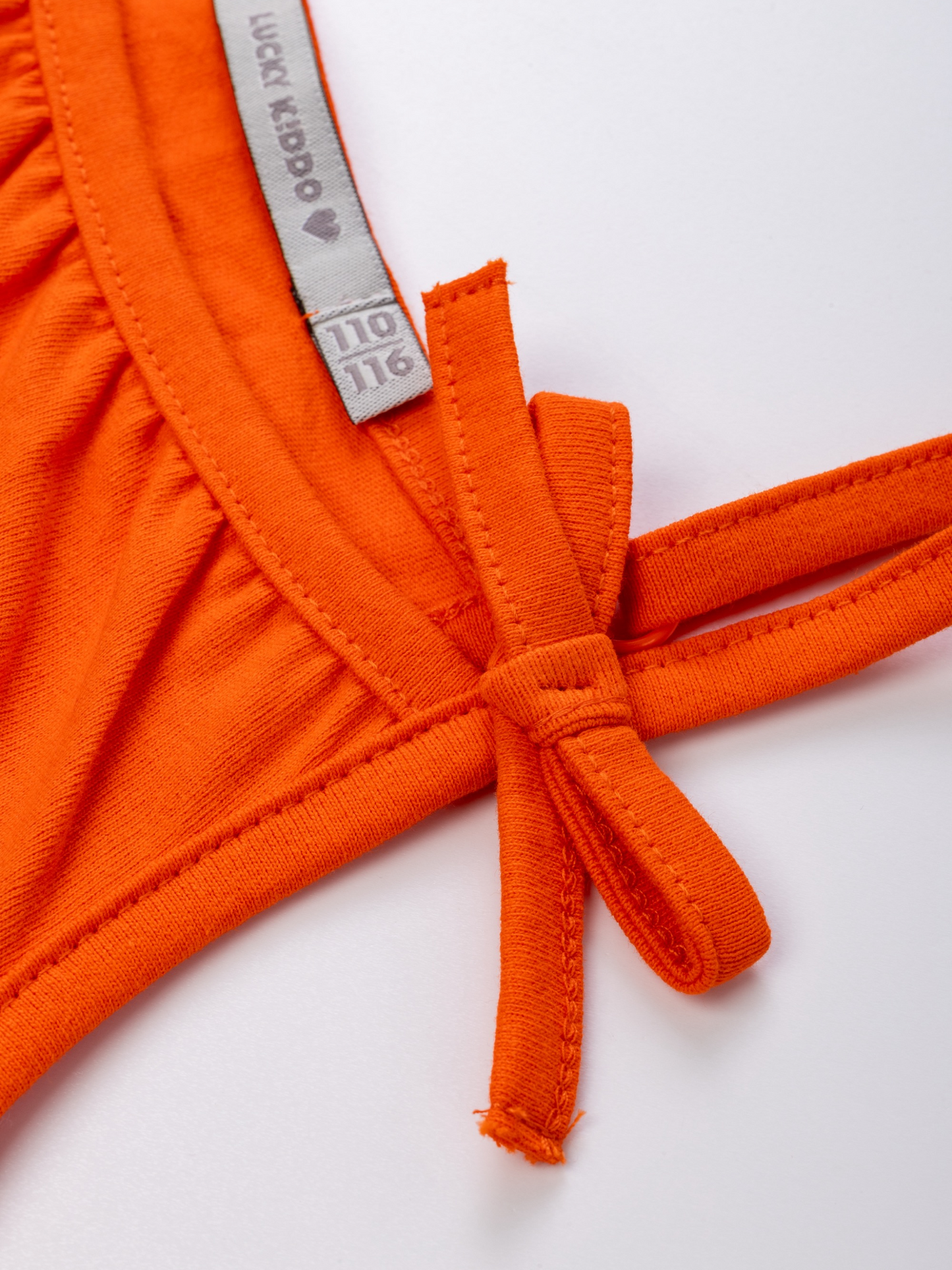 Tangerine Twist | Ujjatlan lányka ruha