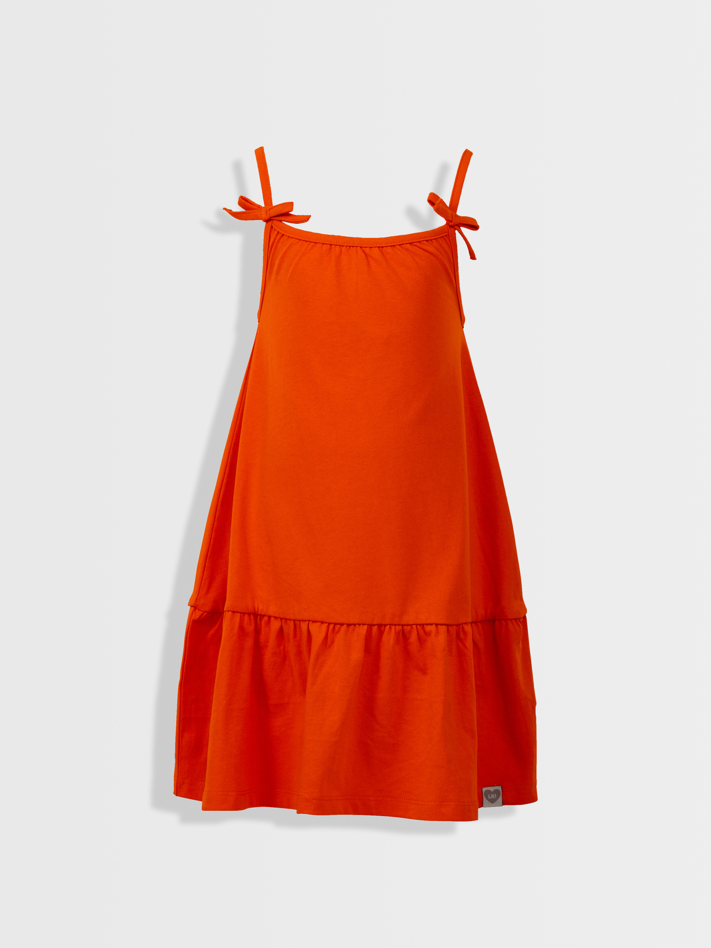Tangerine Twist | Ujjatlan lányka ruha