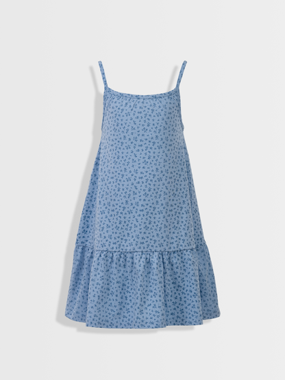 Dainty Blue | Ujjatlan lányka ruha