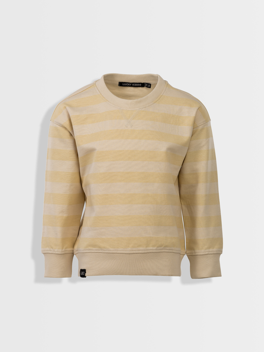 Tan Stripes | Fiú pulóver