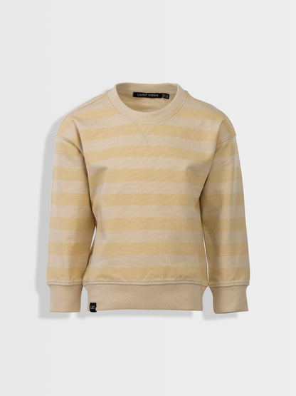 Tan Stripes | Fiú pulóver