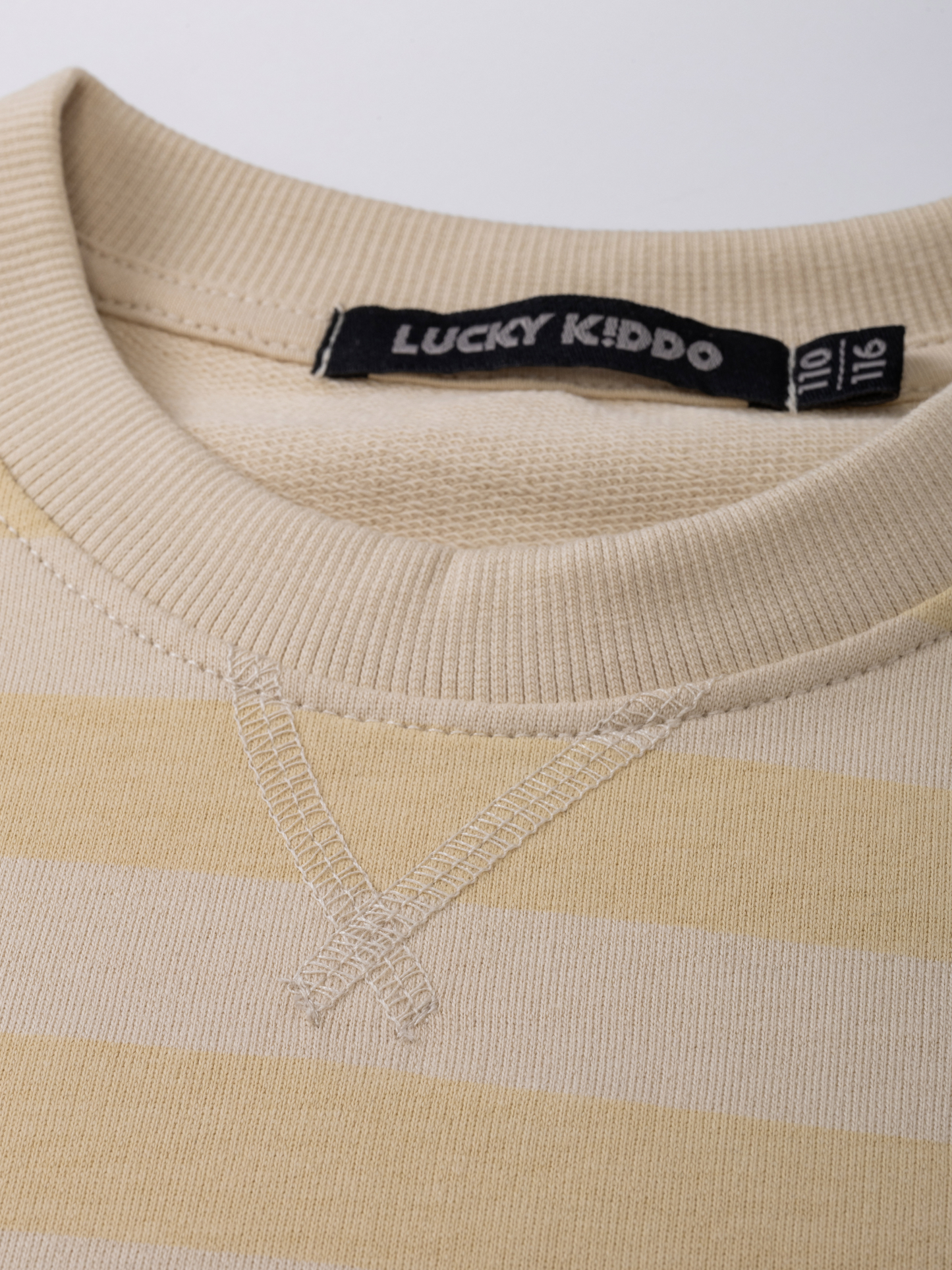 Tan Stripes | Fiú pulóver