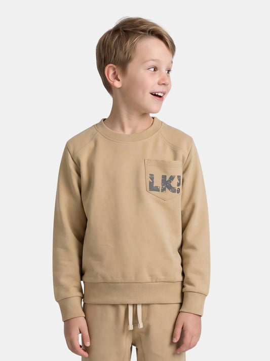 Beige Brown LK | Pulóver fiúknak