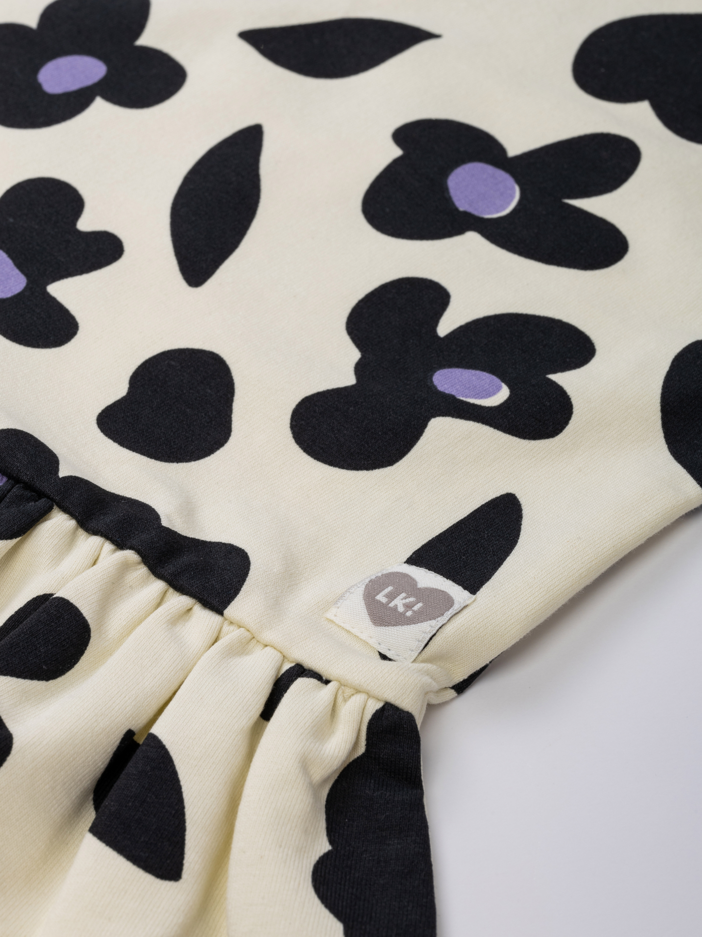 Vanilla Floral | Hosszú ujjú lányka ruha