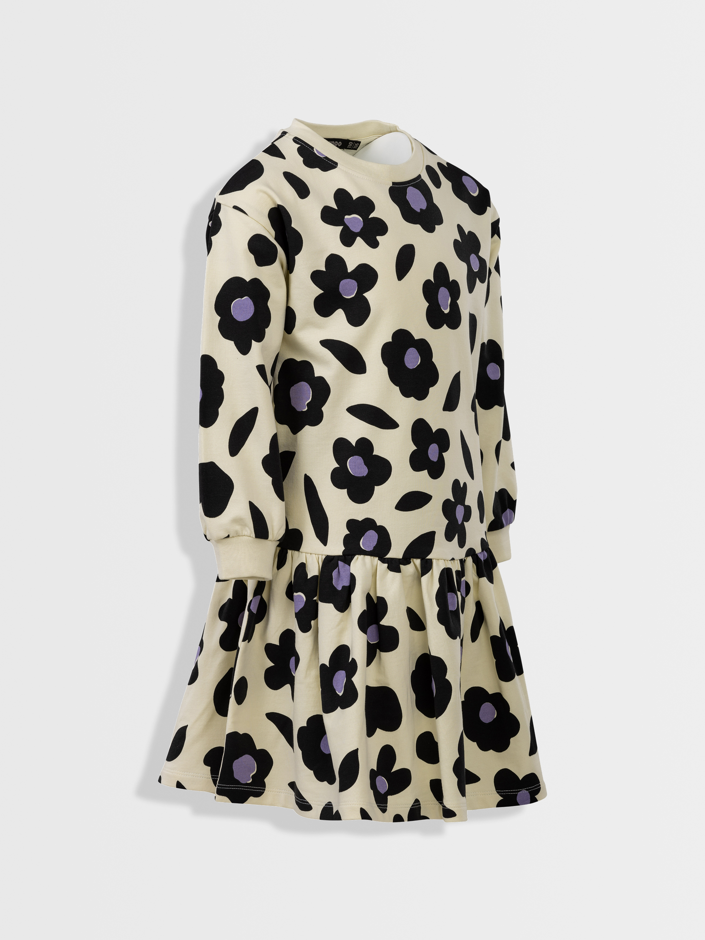 Vanilla Floral | Hosszú ujjú lányka ruha