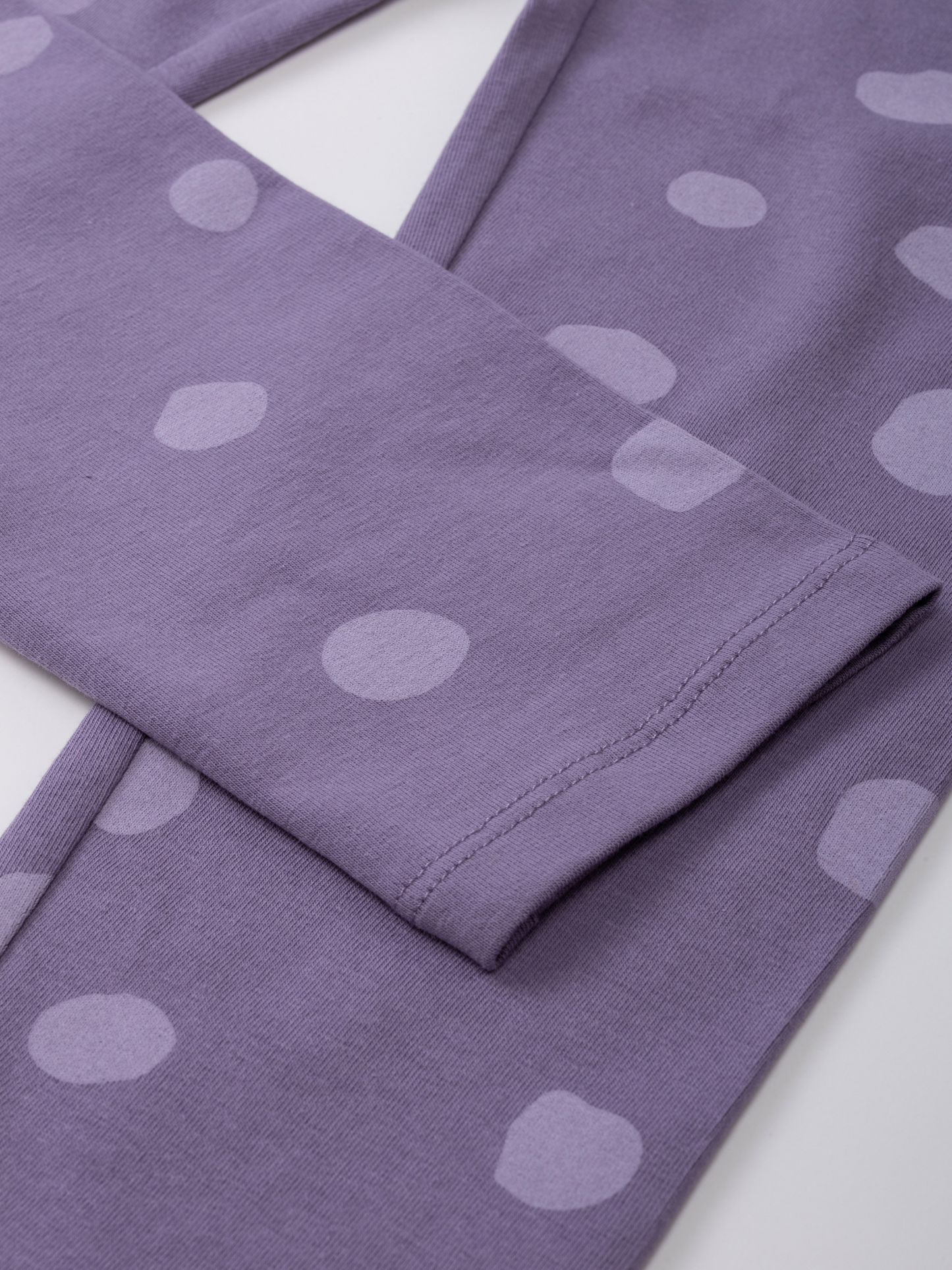 Purple Ash Dots | Lányka leggings