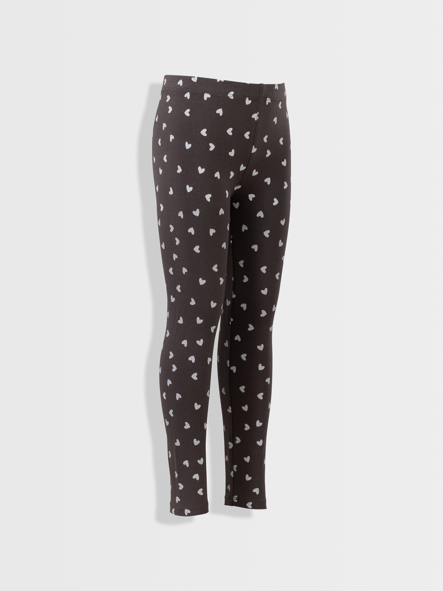 Paris Grey Hearts | Lányka leggings