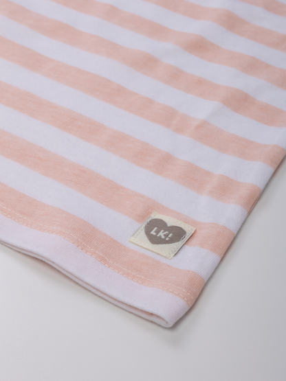 Pearl stripes | Rövid ujjú póló lányoknak