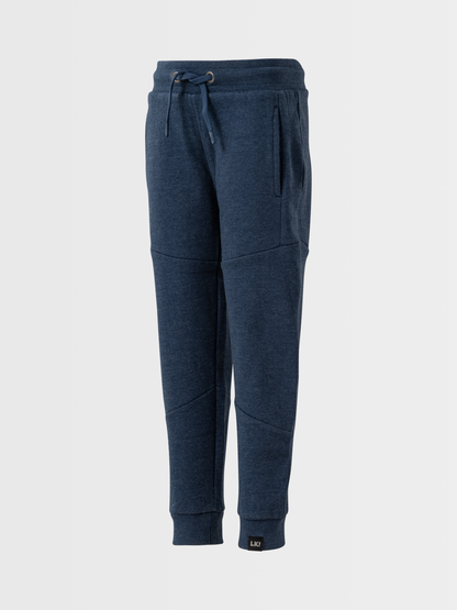 Blue Melange Stitches | Melegítőnadrág fiúknak