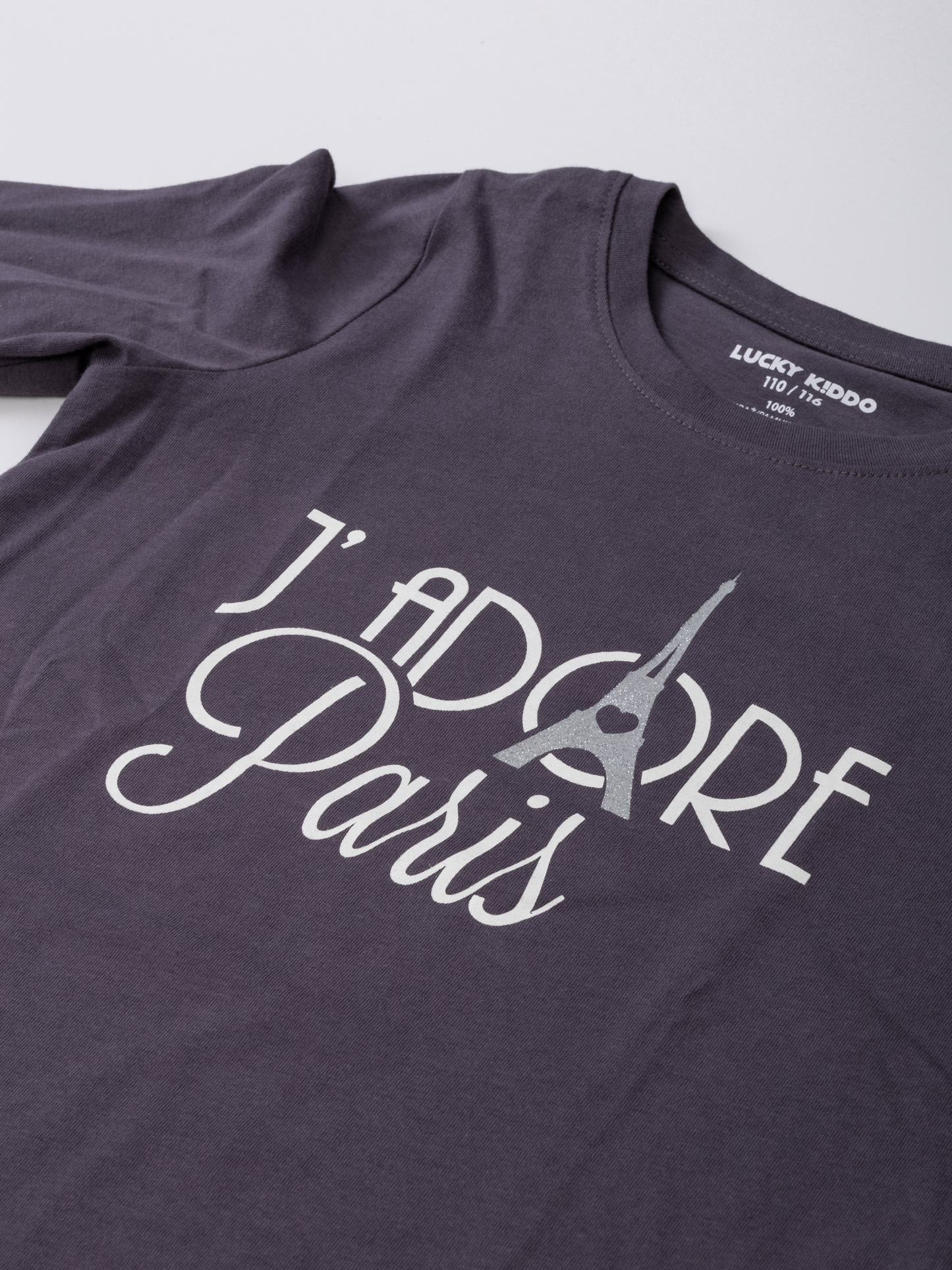 J’adore Paris Grey | Hosszú ujjú póló lányoknak