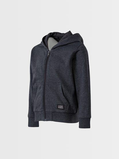 Star Dust Grey | Kapucnis fiú pulóver