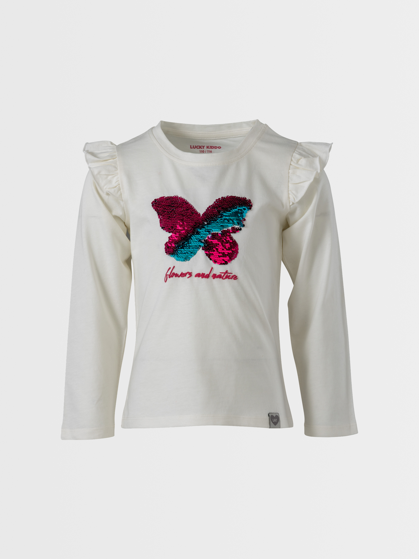 Colorful Butterfly | Hosszú ujjú póló lányoknak
