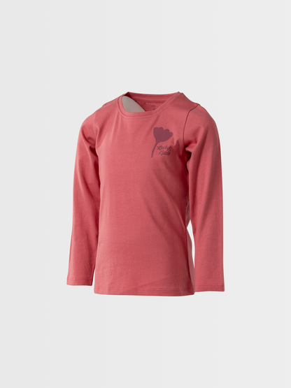 Rose Pink | Hosszú ujjú póló lányoknak