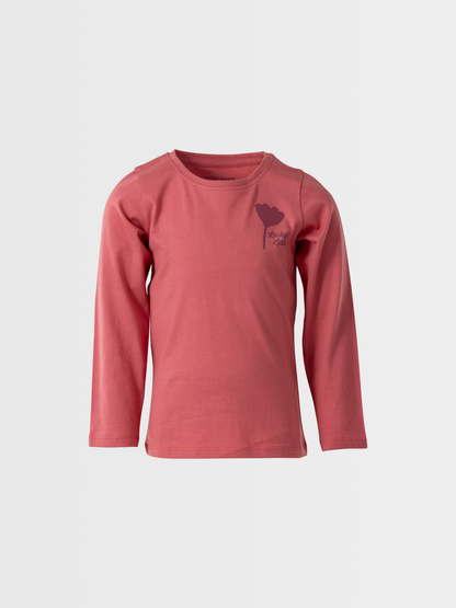 Rose Pink | Hosszú ujjú póló lányoknak