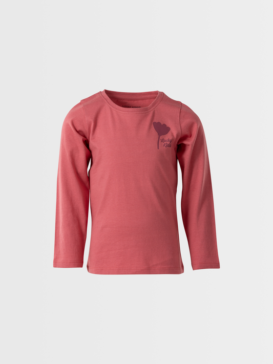 Rose Pink | Hosszú ujjú póló lányoknak