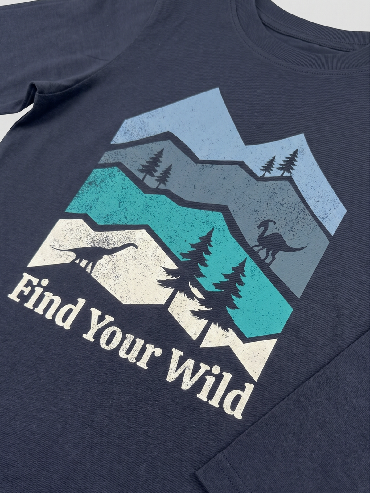 Find Your Wild | Hosszú ujjú póló fiúknak - klasszikus szabás