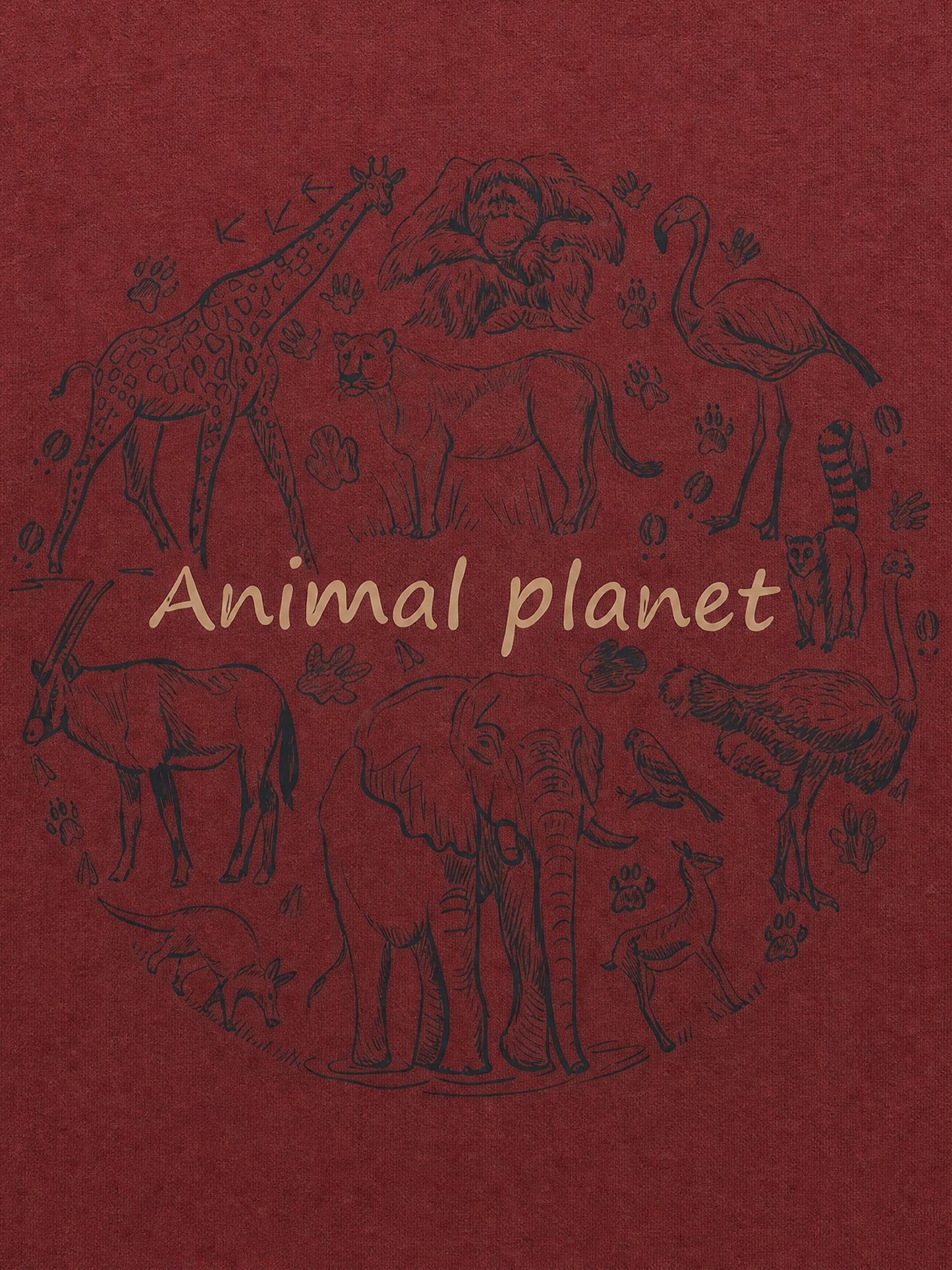 Wine Animal Planet | Póló fiúknak - klasszikus szabás