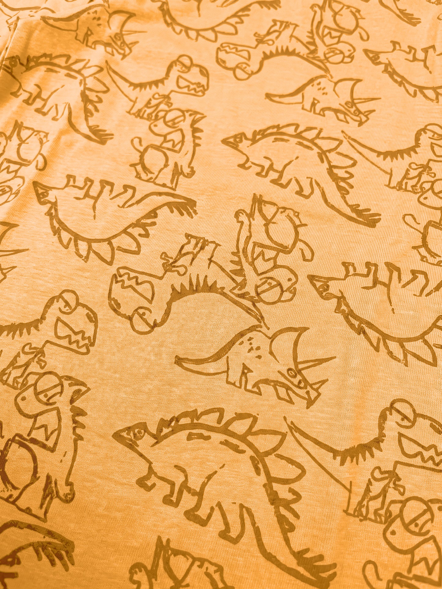Orange Dinosaurs | Póló fiúknak - klasszikus szabás