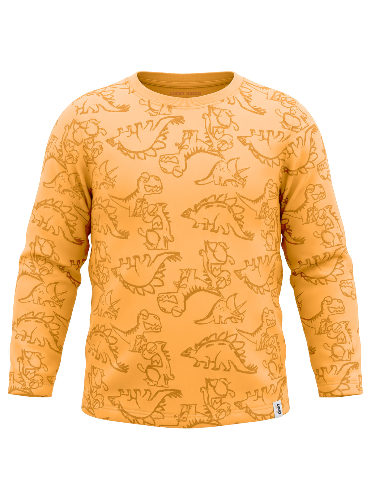 Orange Dinosaurs | Póló fiúknak - klasszikus szabás