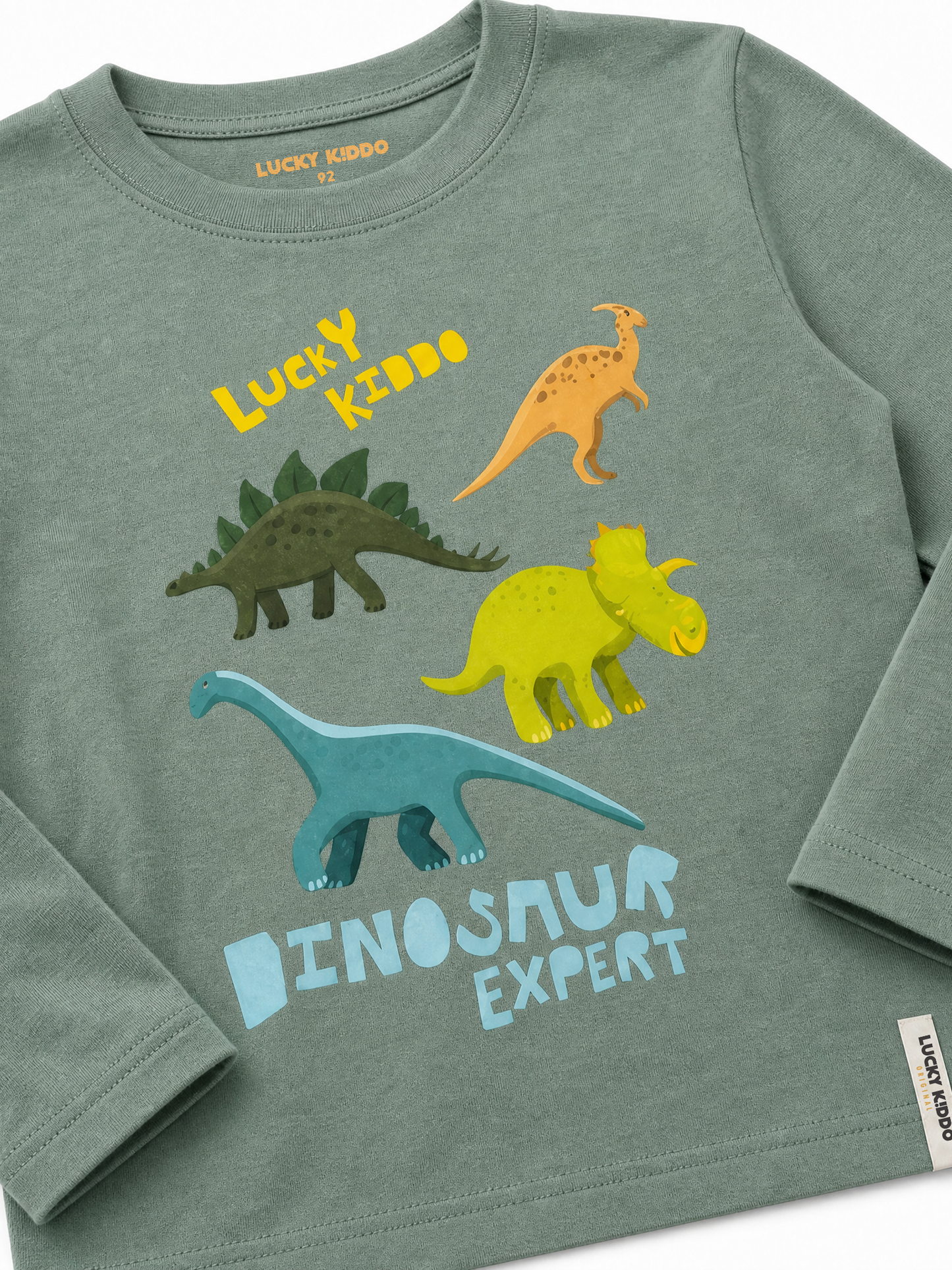 Green Dinosaur Expert | Póló fiúknak - klasszikus szabás