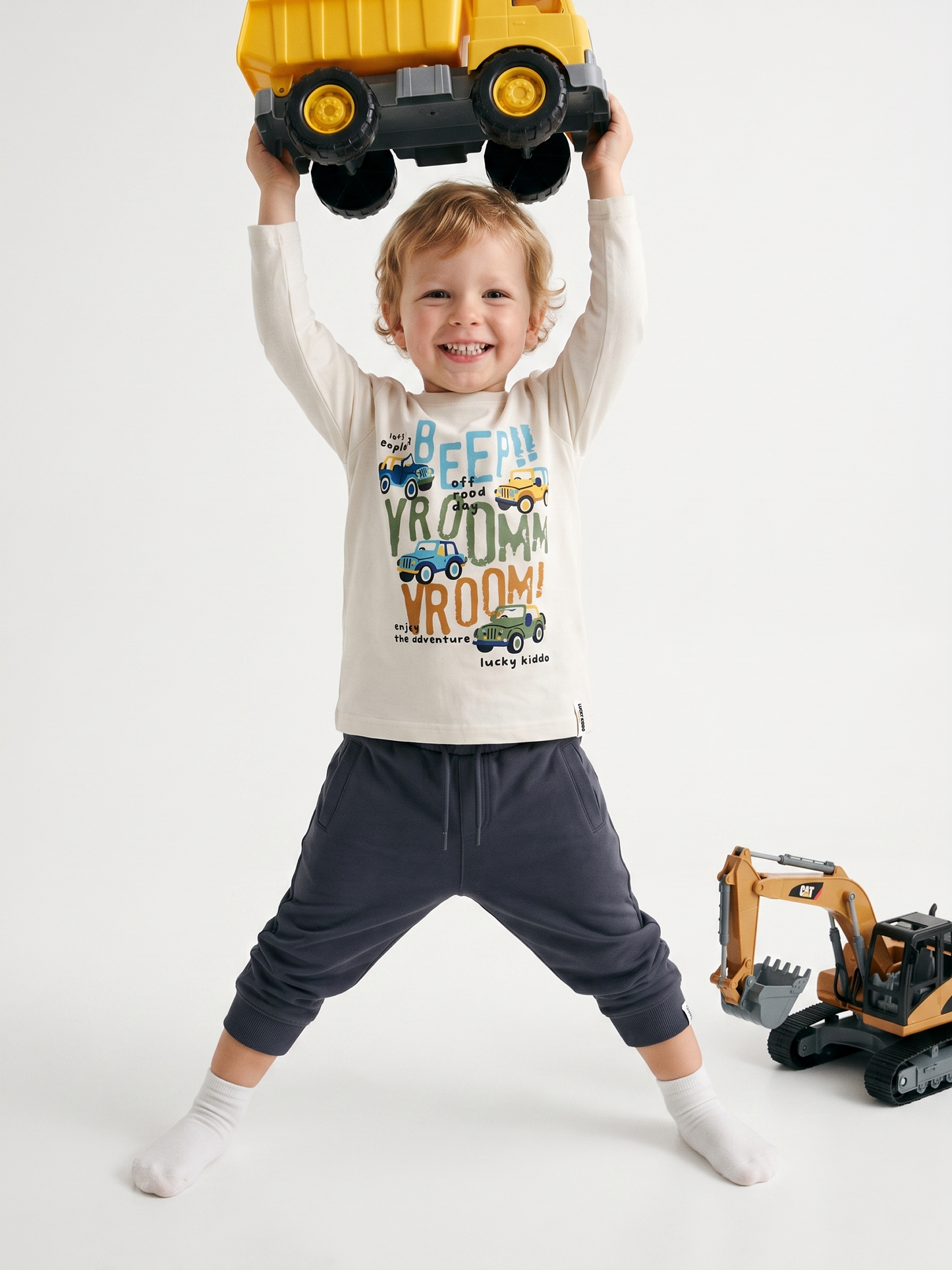 Silver Vroom | Póló fiúknak - klasszikus szabás