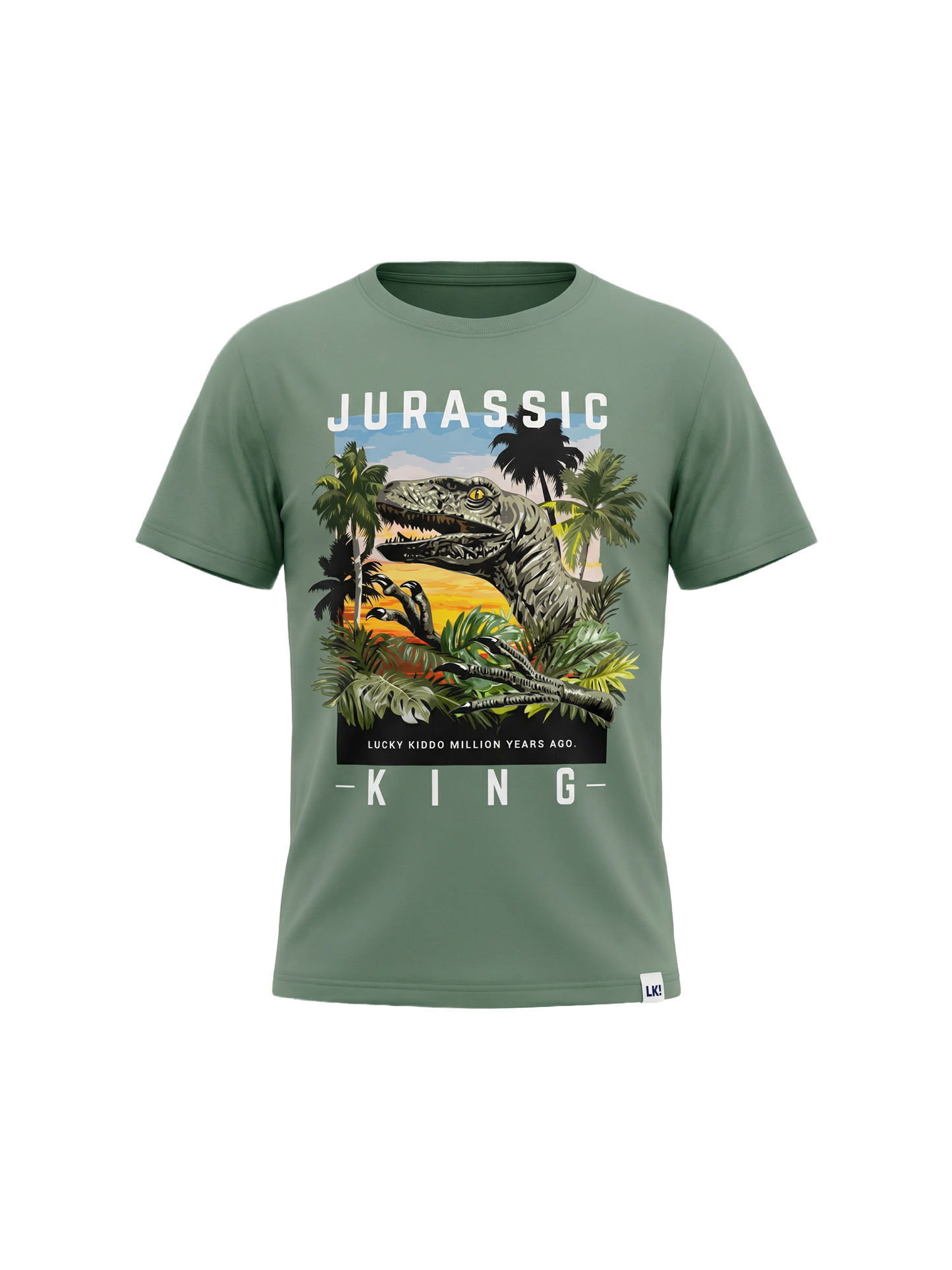 Jurassic King Roar | Rövid ujjú póló fiúknak