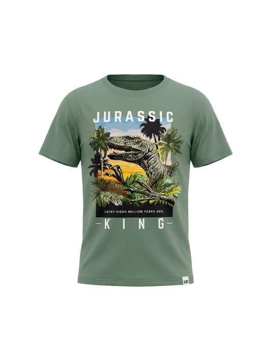 Jurassic King Roar | Rövid ujjú póló fiúknak
