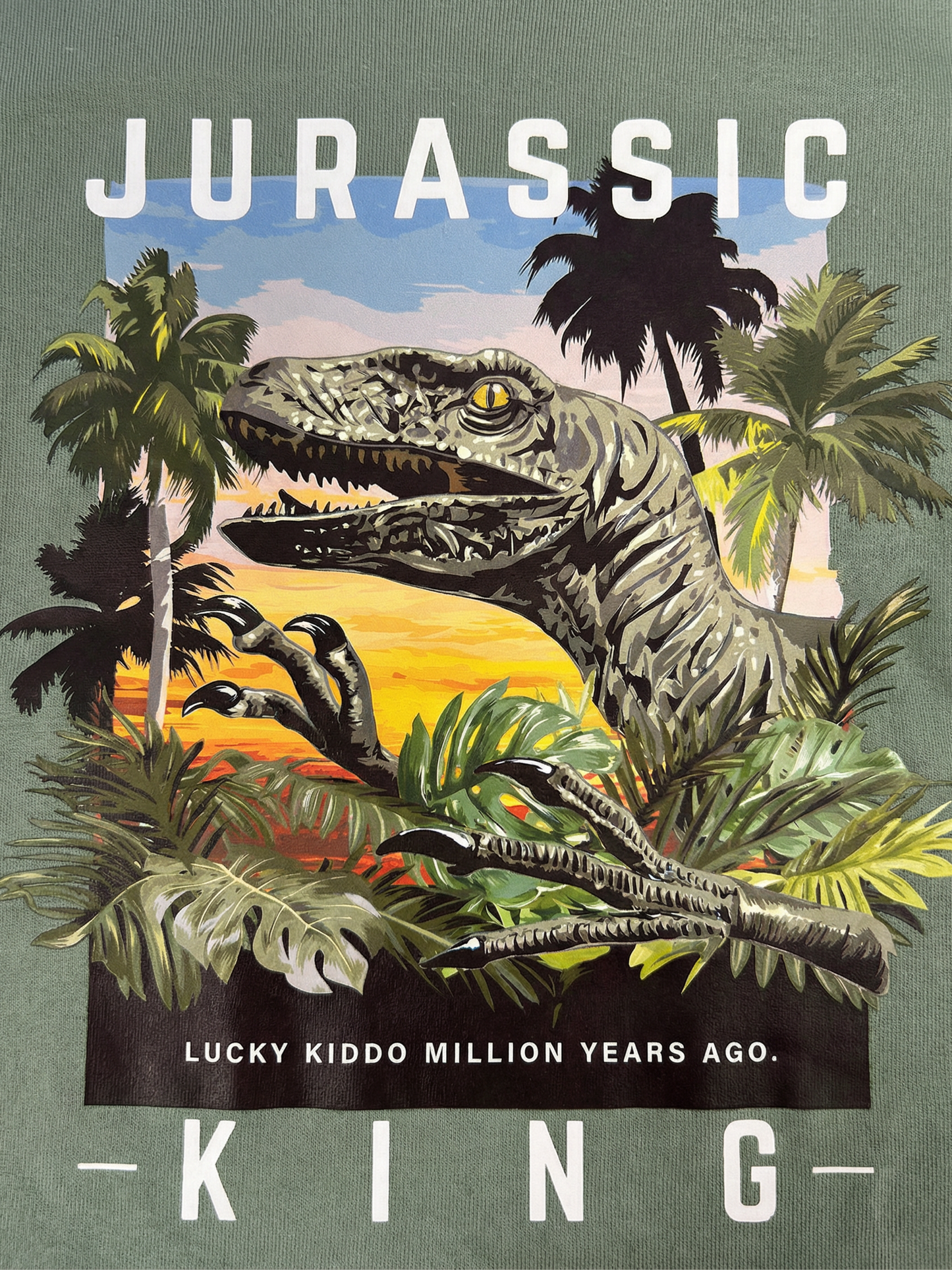 Jurassic King Roar | Rövid ujjú póló fiúknak